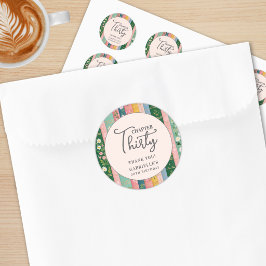 Hoofdstuk Dertig Bloemrijk Verhaalboek 30e Verjaar Ronde Sticker
