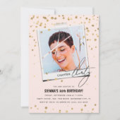 Hoofdstuk Dertig Leuke Moderne Foto 30e Verjaardag Kaart (Voorkant)