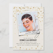 Hoofdstuk Dertig Leuke Moderne Foto 30e Verjaardag Kaart (Voorkant)