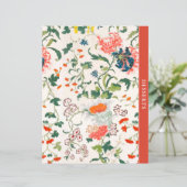 Hoofdstuk Divider | Desserts | Stijlvolle Floral (Staand voorkant)