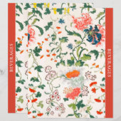 Hoofdstuk Divider | Dranken | Stijlvolle Floral (Voorkant / Achterkant)