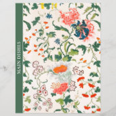 Hoofdstuk Divider | Hoofddeksels | Stijlvolle Flor (Achterkant)