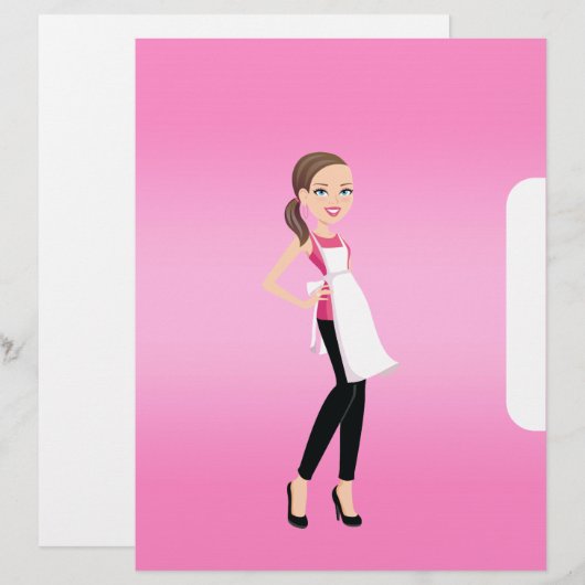 Hoofdstuk Divider Pagina voor Recipe Multomappen (Voorkant / Achterkant)