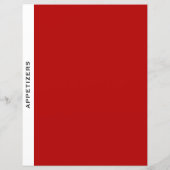 Hoofdstuk Divider | Verzoekster | Rood zwart/wit (Achterkant)