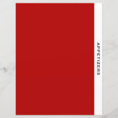 Hoofdstuk Divider | Verzoekster | Rood zwart/wit (Voorkant)