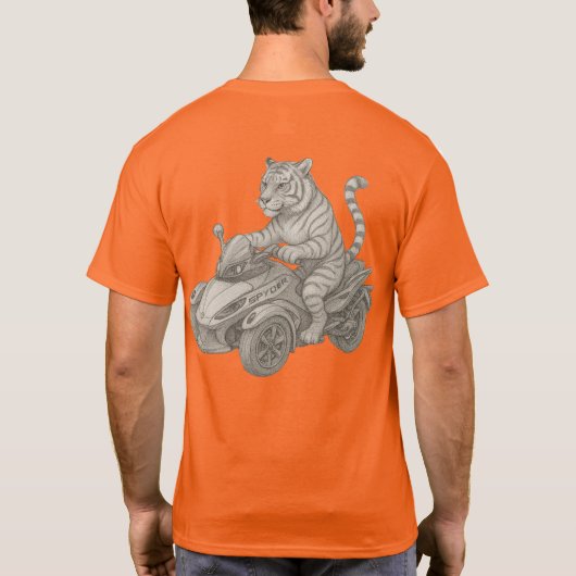 Hoofdstuk Greater Cincinnati - Spyder Bengal T-shirt (Achterkant)