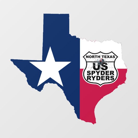 Hoofdstuk Noord-Texas - Decal RWB TX & Logo (Vel)