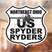 Hoofdstuk Noordoost Ohio - Decal Hoofdstuklogo (Vel 2)