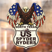 Hoofdstuk North Texas - Decal Eagle Logo (Vel 2)