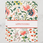 Hoofdstuk ontvangen | Stijlvolle Floral | Verzoeke (Voorkant / Achterkant)