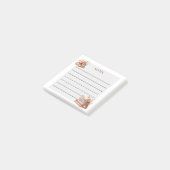 Hoofdstukken kaarslicht post-it® notes (Schuin)