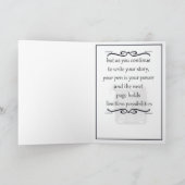Hoofdstukken Sympathy Card Kaart (Binnen)