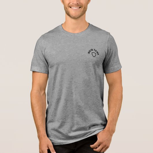 Hoofdtank! Tri-Blend Shirt (Voorkant)