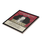 Hoofdteken Tegeltje (Zijkant)