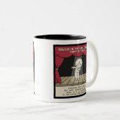 Hoofdteken Tweekleurige Koffiemok (Voorkant rechts)