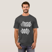 Hoofdtekst Geek Gift T-shirt (Voorkant volledig)