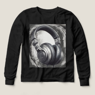 Hoofdtelefoon artwork muziekliefhebber