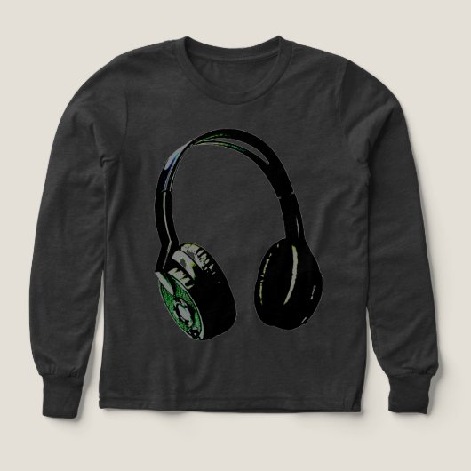 Hoofdtelefoon artwork muziekliefhebber (Voorkant)