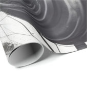 Hoofdtelefoon artwork muziekliefhebber cadeaupapier (Rol Hoek)