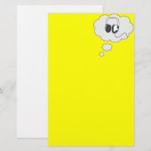 hoofdtelefoon briefpapier (Voorkant / Achterkant)