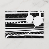 Hoofdtelefoon - Chubby Visitekaartje (Achterkant)