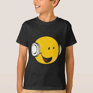 Hoofdtelefoon Emoji T-shirt