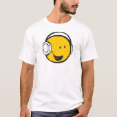 Hoofdtelefoon Emoji T-shirt (Voorkant)