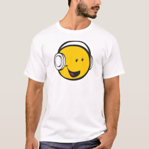 Hoofdtelefoon Emoji T-shirt