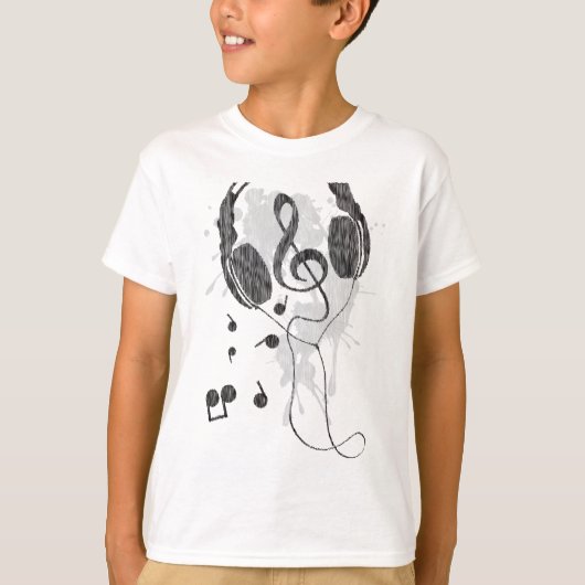 Hoofdtelefoon(G) T-shirt (Voorkant)