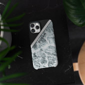 Hoofdtelefoon Hoes "Hout Wit" iPhone 15 Case