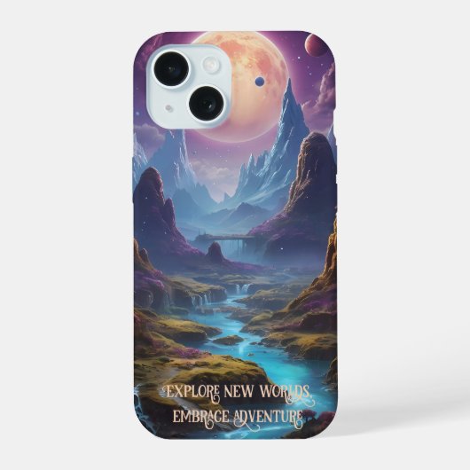 Hoofdtelefoon Hoes iPhone 15 Case (Achterkant)