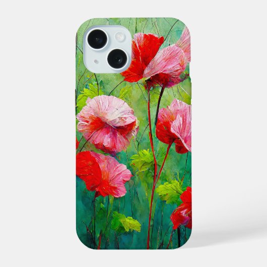 Hoofdtelefoon Hoes iPhone 15 Case (Achterkant)