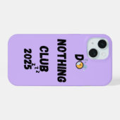 Hoofdtelefoon Hoesje iPhone 15 Case (Achterkant horizontaal)