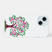 Hoofdtelefoon Hoesje iPhone 15 Case (Achterkant horizontaal)
