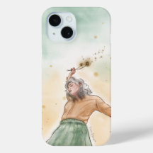 Hoofdtelefoon Hoesje | Meisje met Bloem