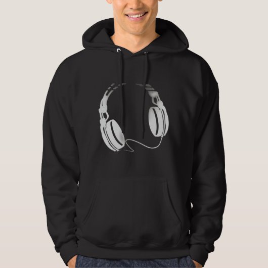 Hoofdtelefoon Hoodie (Voorkant)