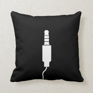 Hoofdtelefoon Jack Pictogram Sierkussen