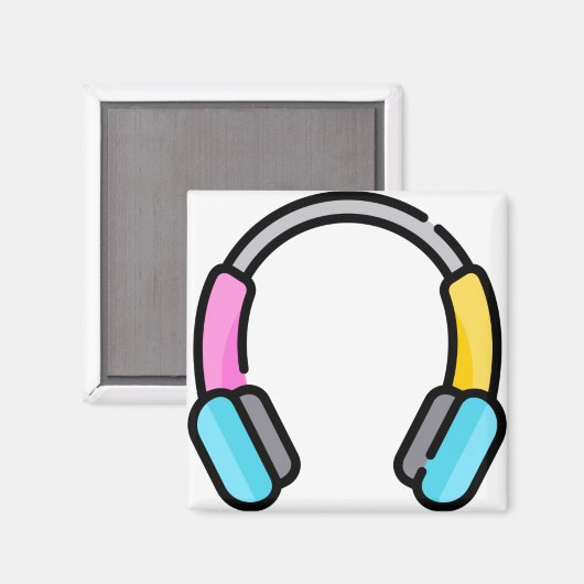 Hoofdtelefoon Magneet (Voorkant / Achterkant)