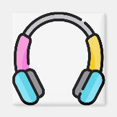 Hoofdtelefoon Magneet (Voorkant)