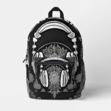 Hoofdtelefoon Mode AI art