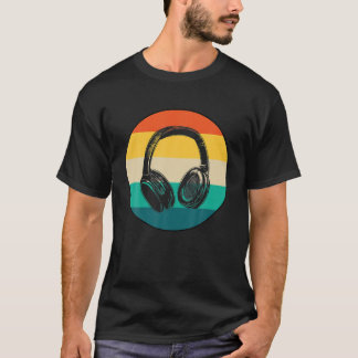 Hoofdtelefoon Music Lover Producer DJ Gifts Funny  T-shirt