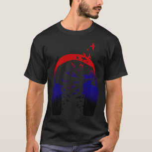Hoofdtelefoon muziek doedelzak t-shirt