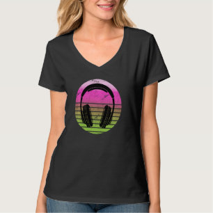 hoofdtelefoon Muziek Rap muzikant Rapper Hip H T-shirt