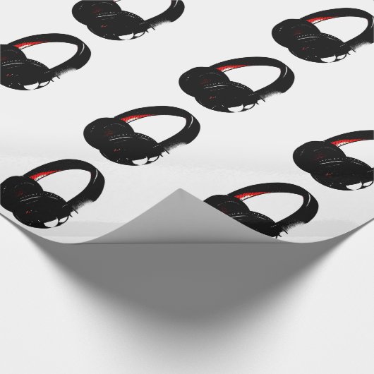 Hoofdtelefoon Pop Art Head Phone Cadeaupapier (Hoek)