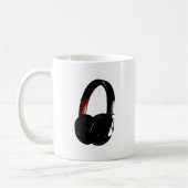 Hoofdtelefoon Pop Art Head Phone Koffiemok (Links)
