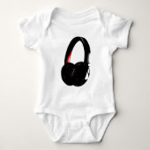 Hoofdtelefoon Pop Art Head Phone Romper (Voorkant)