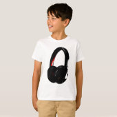 Hoofdtelefoon Pop Art Head Phone T-shirt (Voorkant volledig)
