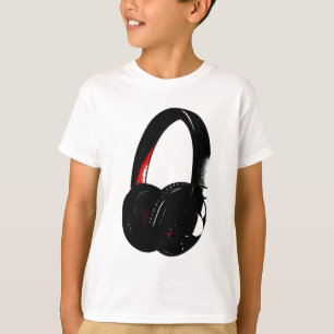 Hoofdtelefoon Pop Art Head Phone T-shirt