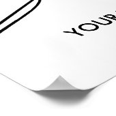 Hoofdtelefoon Poster (Hoek)
