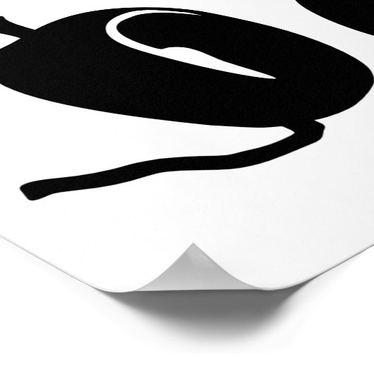 Hoofdtelefoon Poster (Hoek)